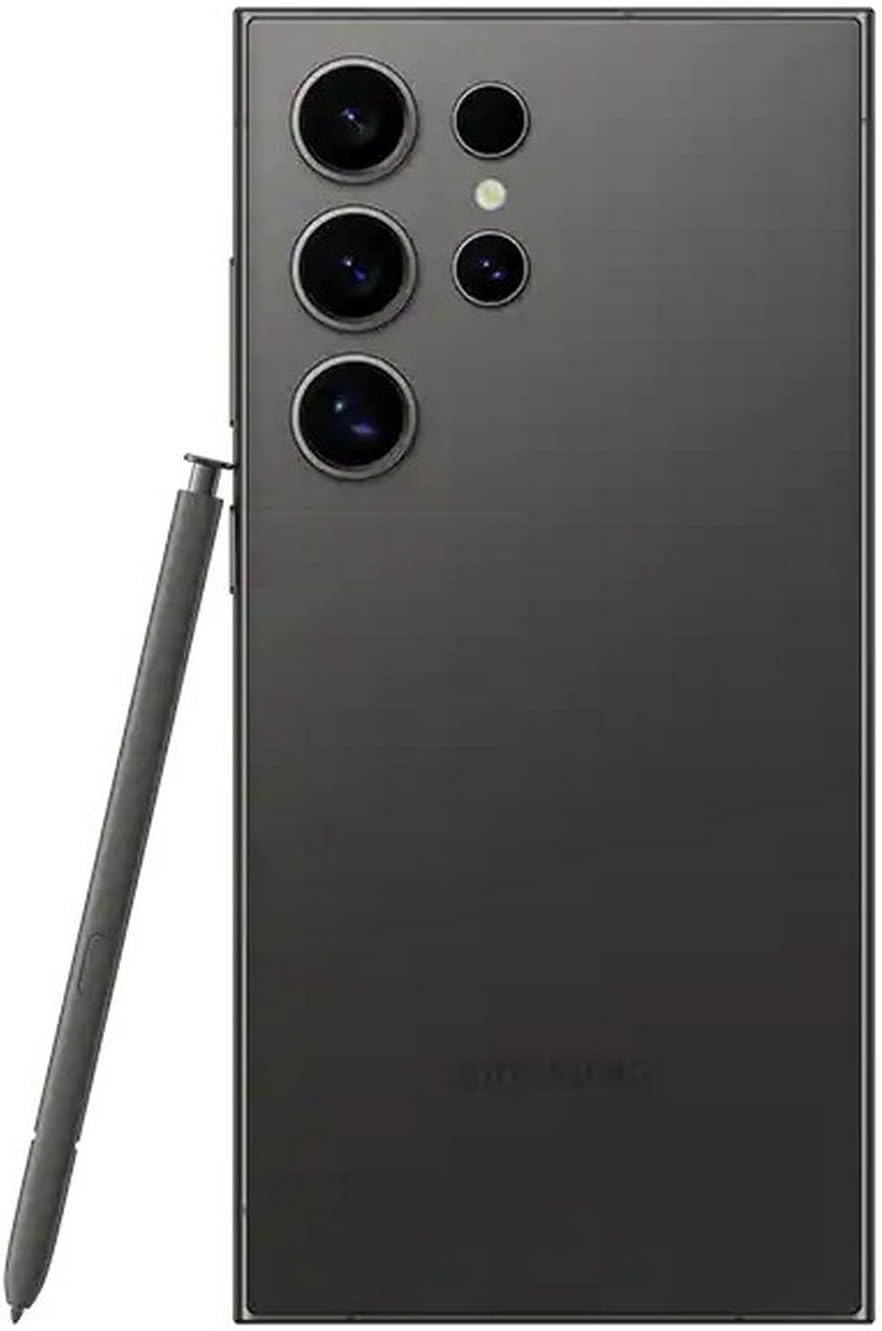 SAMSUNG Galaxy S24 Ultra 5G Factory Unlocked 512GB - Titanium Black (Renewed)