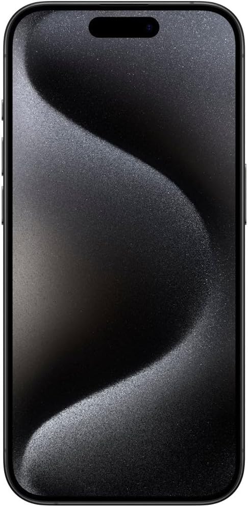 Apple iPhone 15 Pro Max, 512GB, Black Titanium - Unlocked (Renewed)