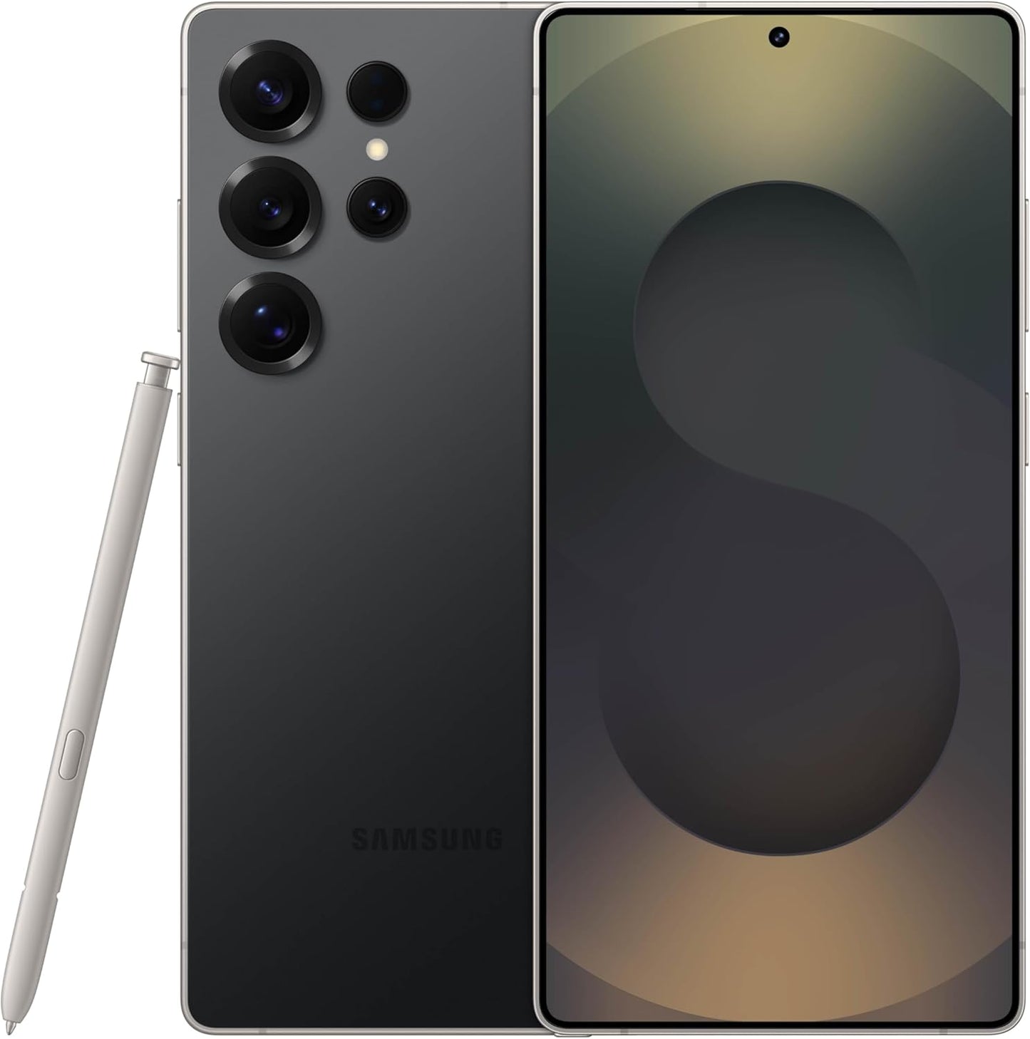 SAMSUNG Galaxy S25 Ultra 5G (512GB, 12GB) 6.9" AMOLED 2X, 200MP Camera (US Model Fully Unlocked for Global 5G / 4G LTE ) S938U w/ 25W Super Fast Charger (Renewed) Black